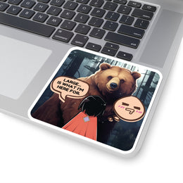 Halsin Bear Untamed Romance Sticker