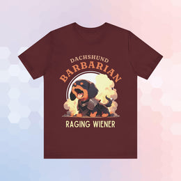 Dachshund Barbarian Raging Wiener T-Shirt