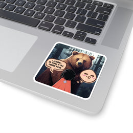 Halsin Bear Untamed Romance Sticker