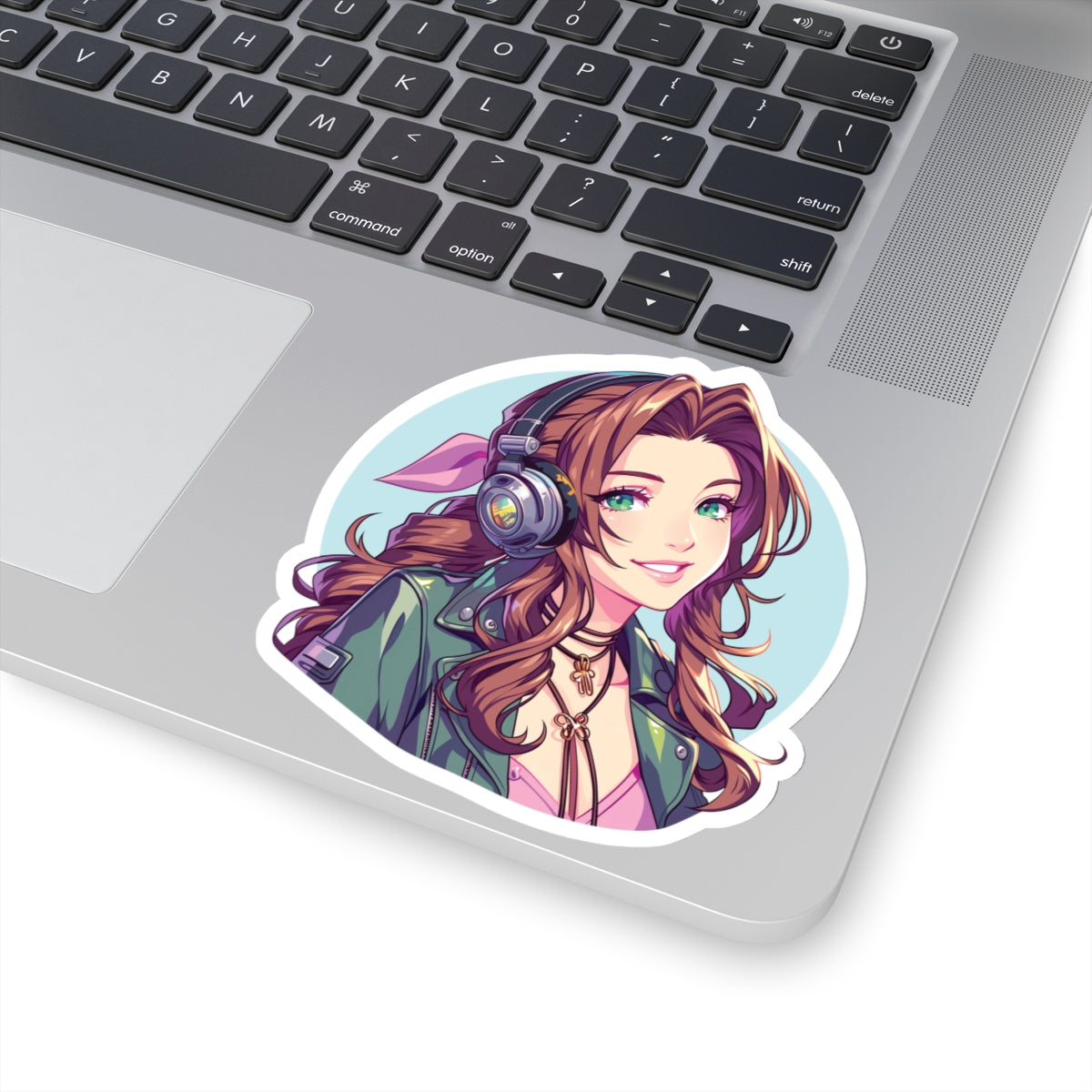 Aerith FF7 Lofi Sticker