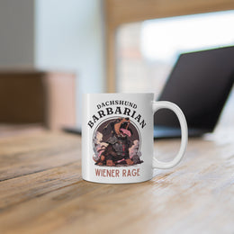 Dachshund Barbarian DND Mug