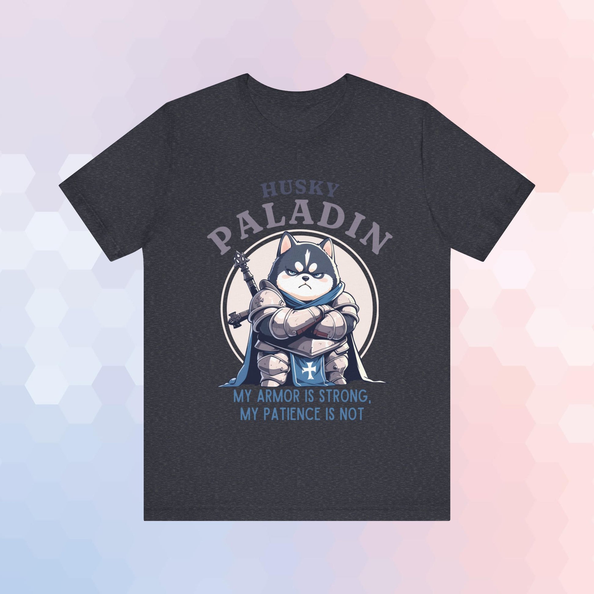 Husky Paladin No Patience T-Shirt