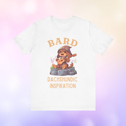 Dachshund Bard Dachshundic Inspiration T-Shirt