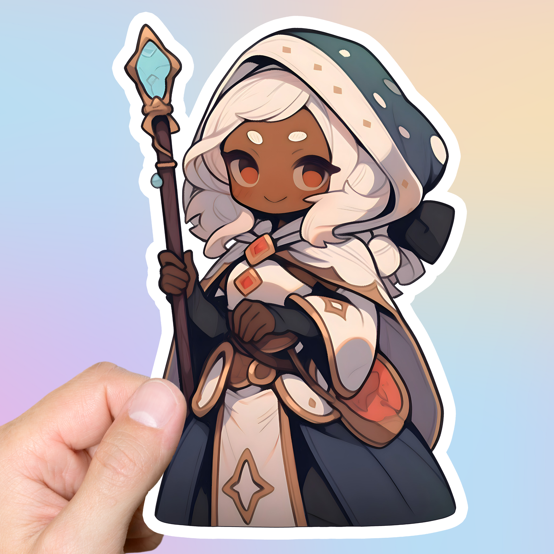 Holy Cleric Lady Sticker