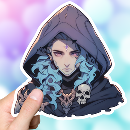 Necromancer Mage Sticker