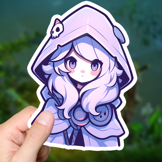 Pastel Necromancer Sticker