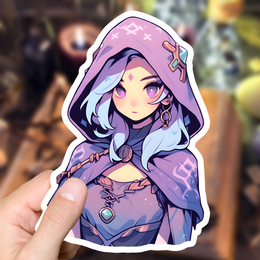Cute Mage Sticker