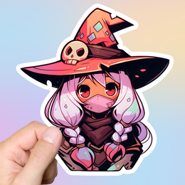 Pastel Mage Sticker