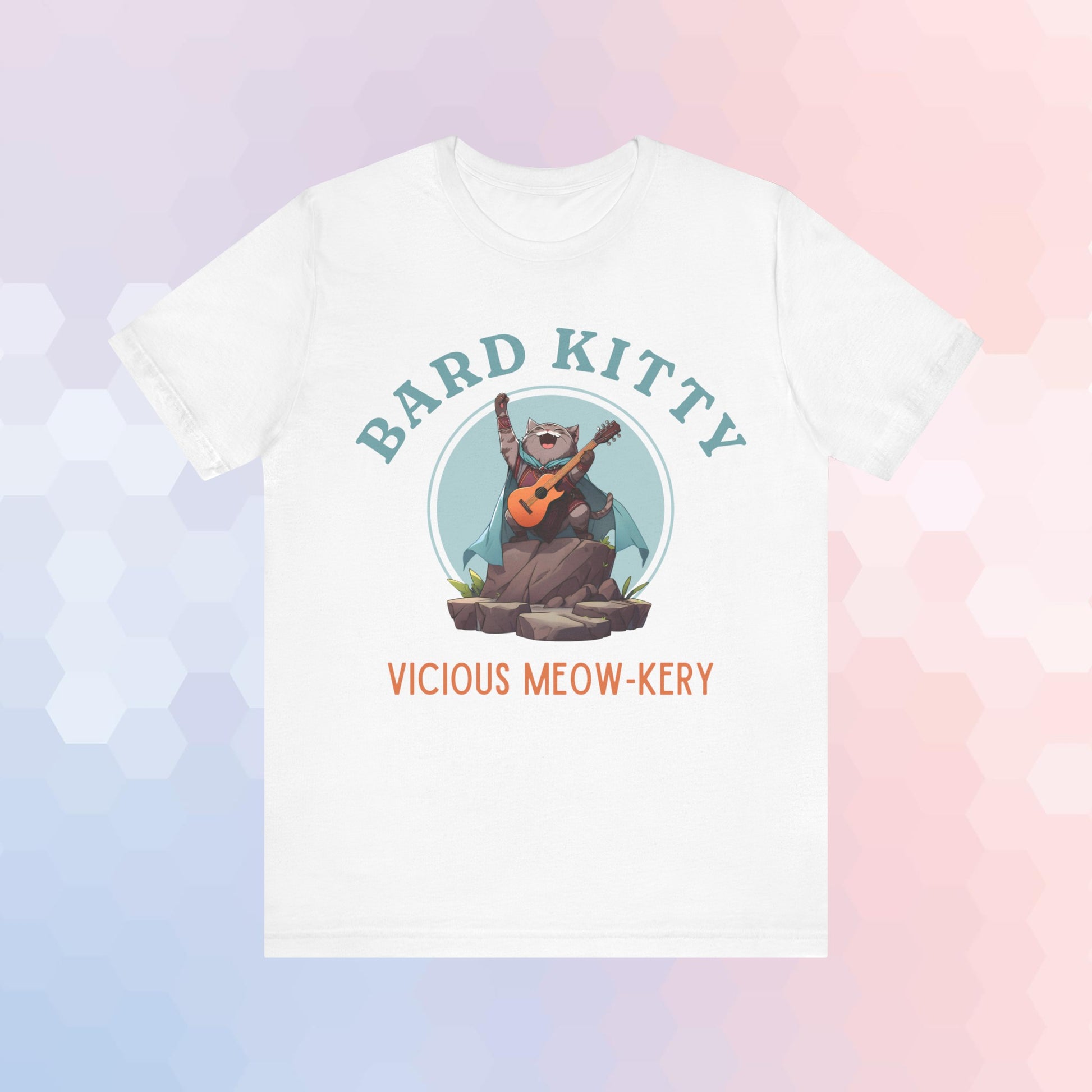 Cat Bard DND T-Shirt Vicious Mockery Shirt