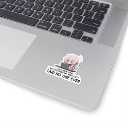 Writer Fanfiction Funny Sticker