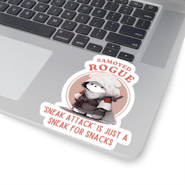 Samoyed Rogue DND Sticker