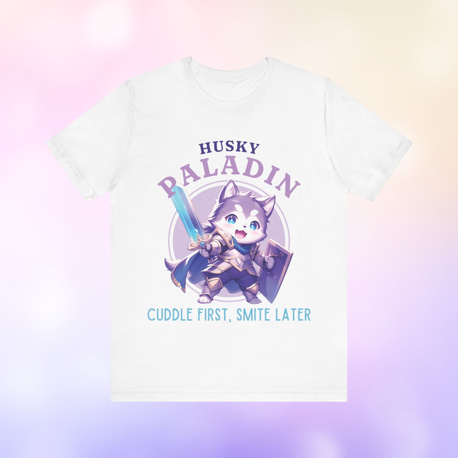 Husky Paladin Cuddles T-Shirt