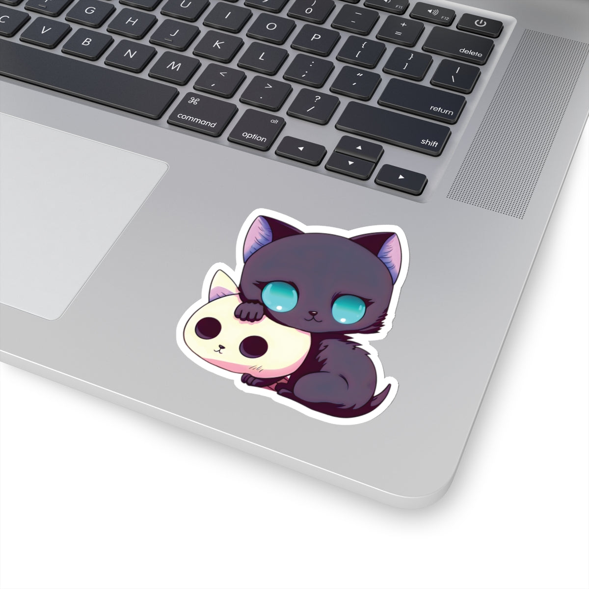 Cute Goth Cat Sticker