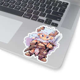 Cute Barbarian Sticker
