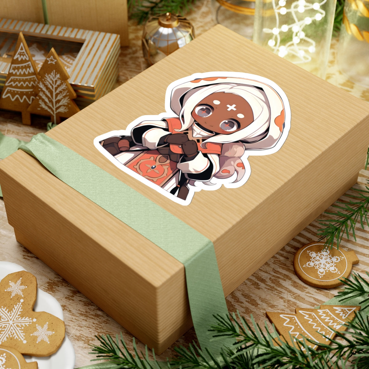 Cute Holy Cleric Lady Sticker