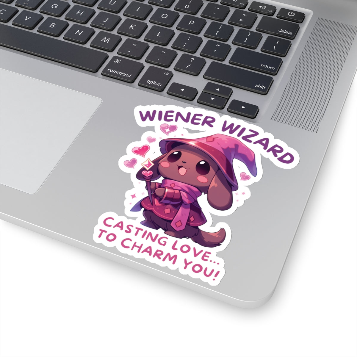 Wiener Wizard Valentines Sticker