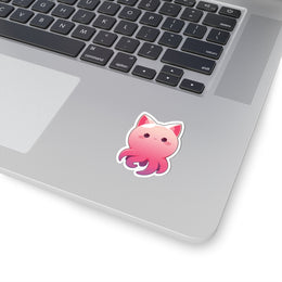 Cute Cat Octopus Sticker