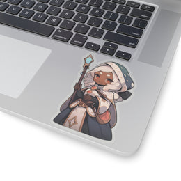 Holy Cleric Lady Sticker