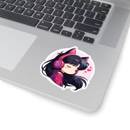 Rei Hino Chibi Lofi Sticker