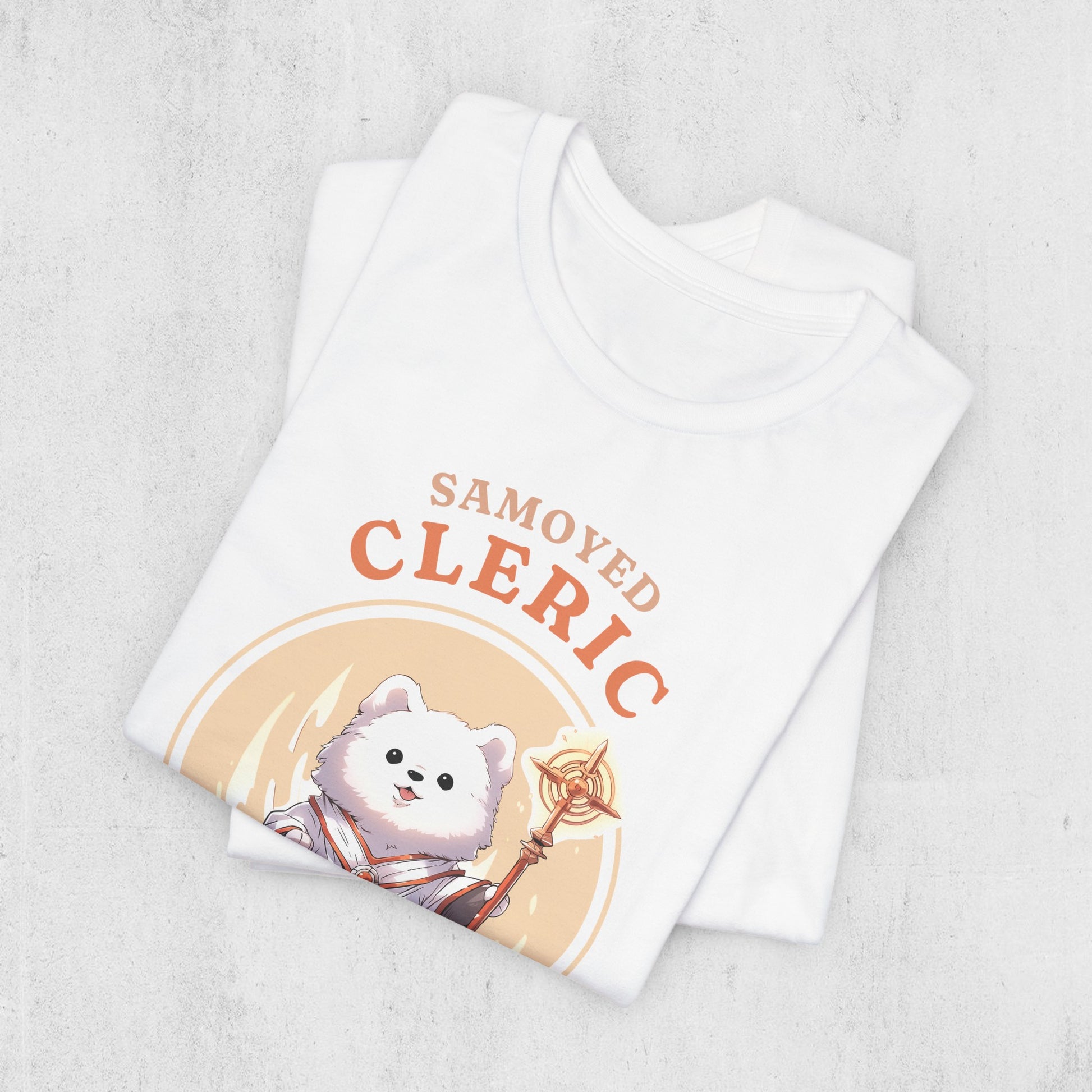 Samoyed Cleric DND T-Shirt