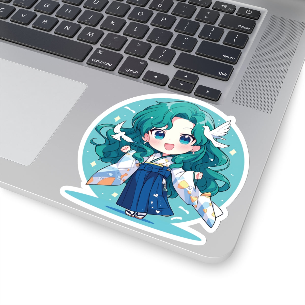 Michiru Kawaii Kimono Sticker