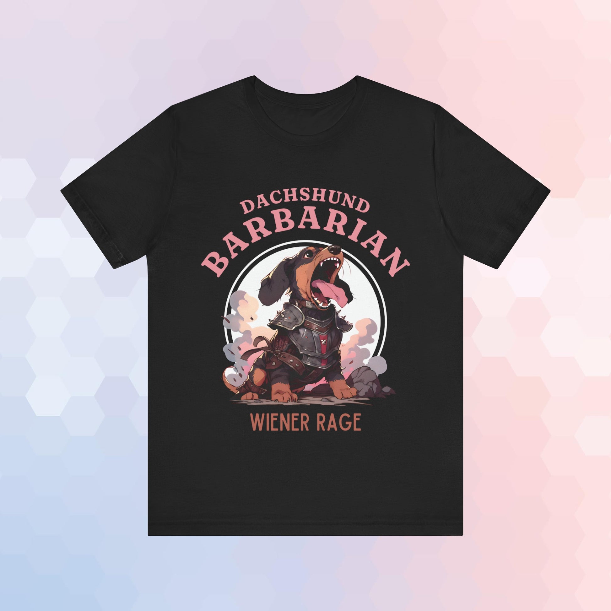 Dachshund Barbarian Wiener Rage T-Shirt