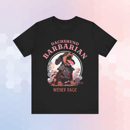 Dachshund Barbarian Wiener Rage T-Shirt