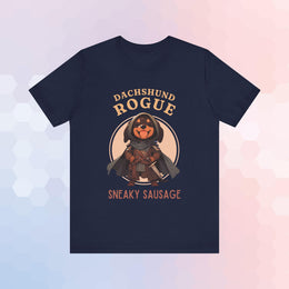 Happy Dachshund Rogue Sneaky Sausage T-Shirt