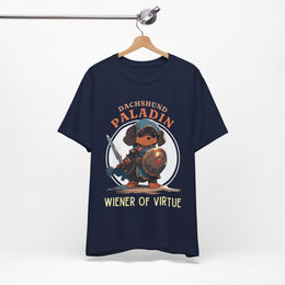 Dachshund Paladin Wiener of Virtue T-Shirt