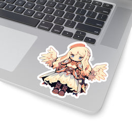 Holy Angel Warrior Sticker