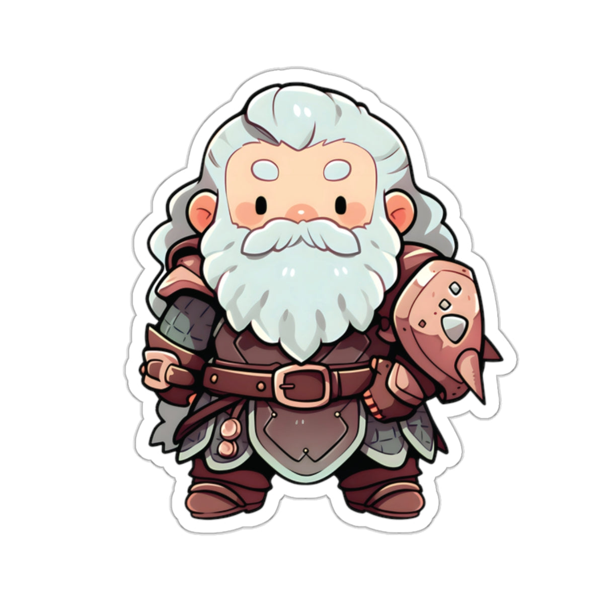 Cute Chibi Dwarf Sticker