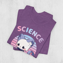 Science Teacher Cute Cat Gift T-Shirt