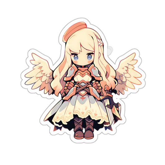 Holy Angel Warrior Sticker