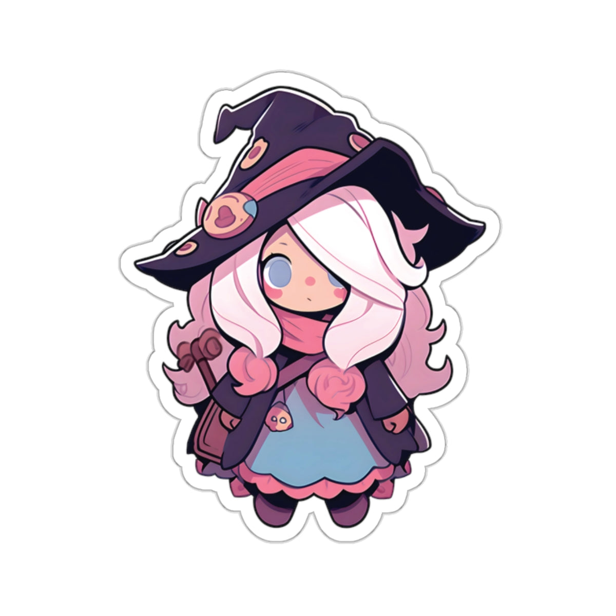 Chibi Warlock Sticker