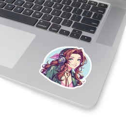 Aerith FF7 Lofi Sticker