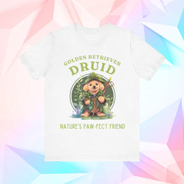 Golden Retriever DND Druid T-Shirt