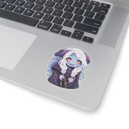 Tiefling Dark Elf Sticker