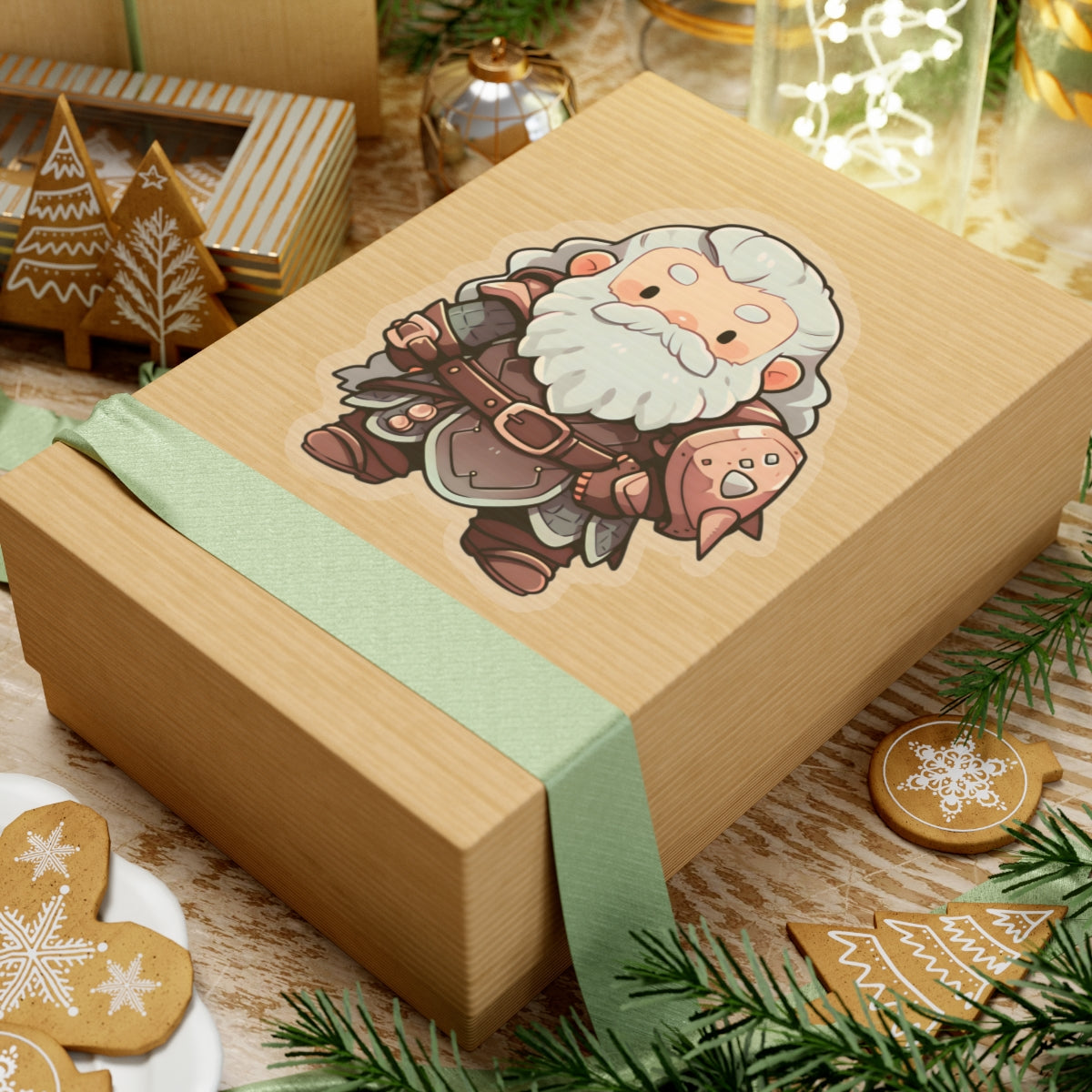 Cute Chibi Dwarf Sticker