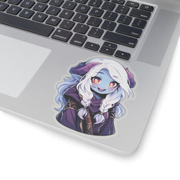 Tiefling Dark Elf Sticker