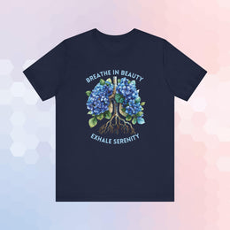 Hydrangea Lungs Anatomy T-Shirt