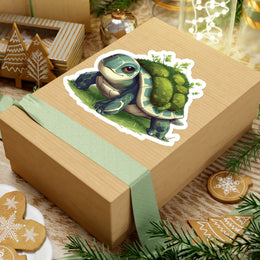 Cute Mossy Turtle Sticker