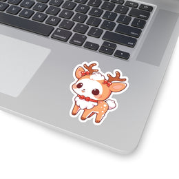 Reindeer Cute Christmas Sticker