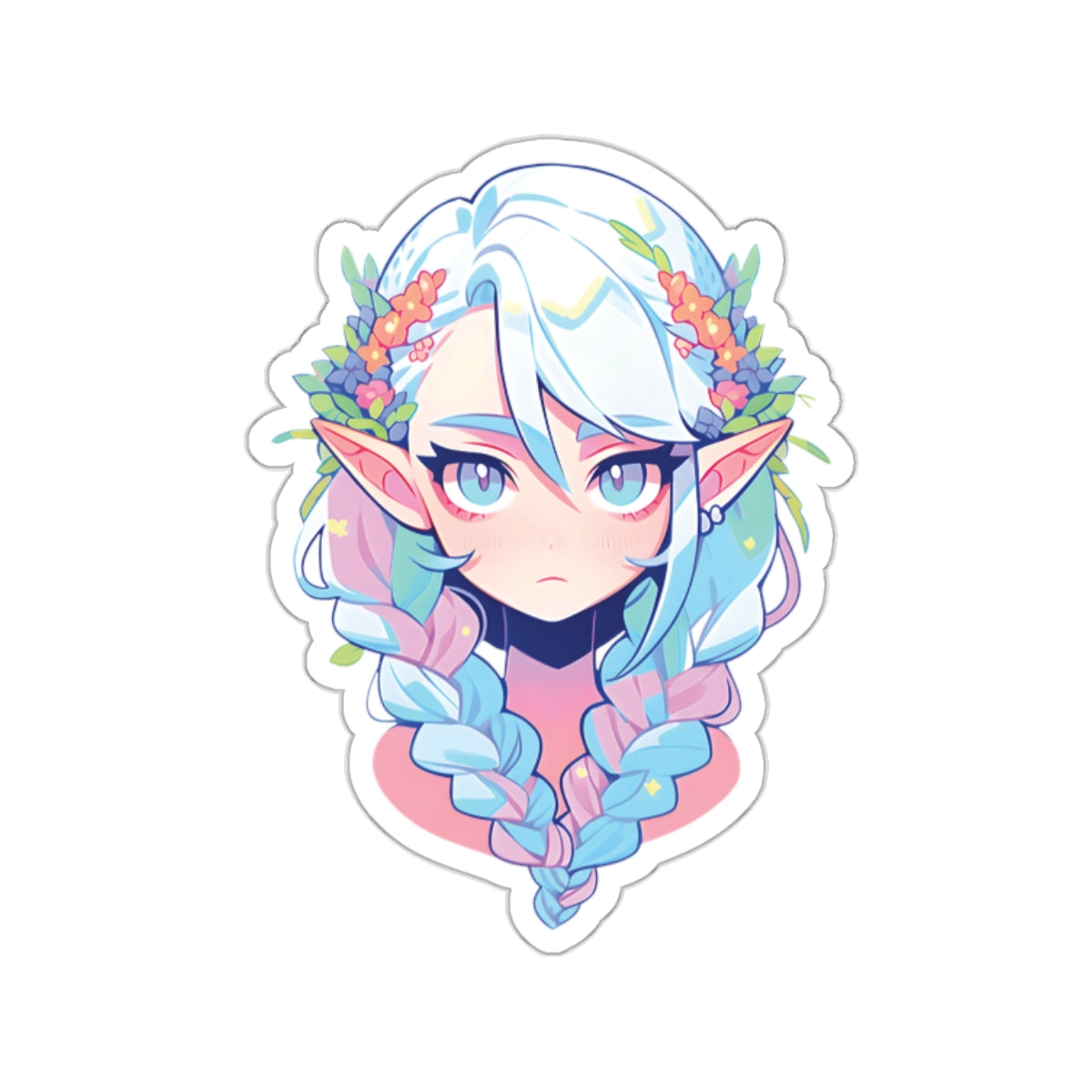 Pastel Elf Sticker