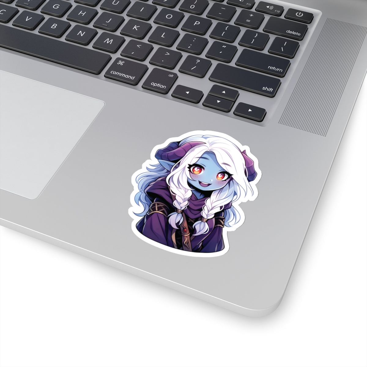 Tiefling Dark Elf Sticker