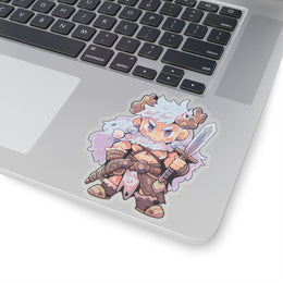 Cute Barbarian Sticker