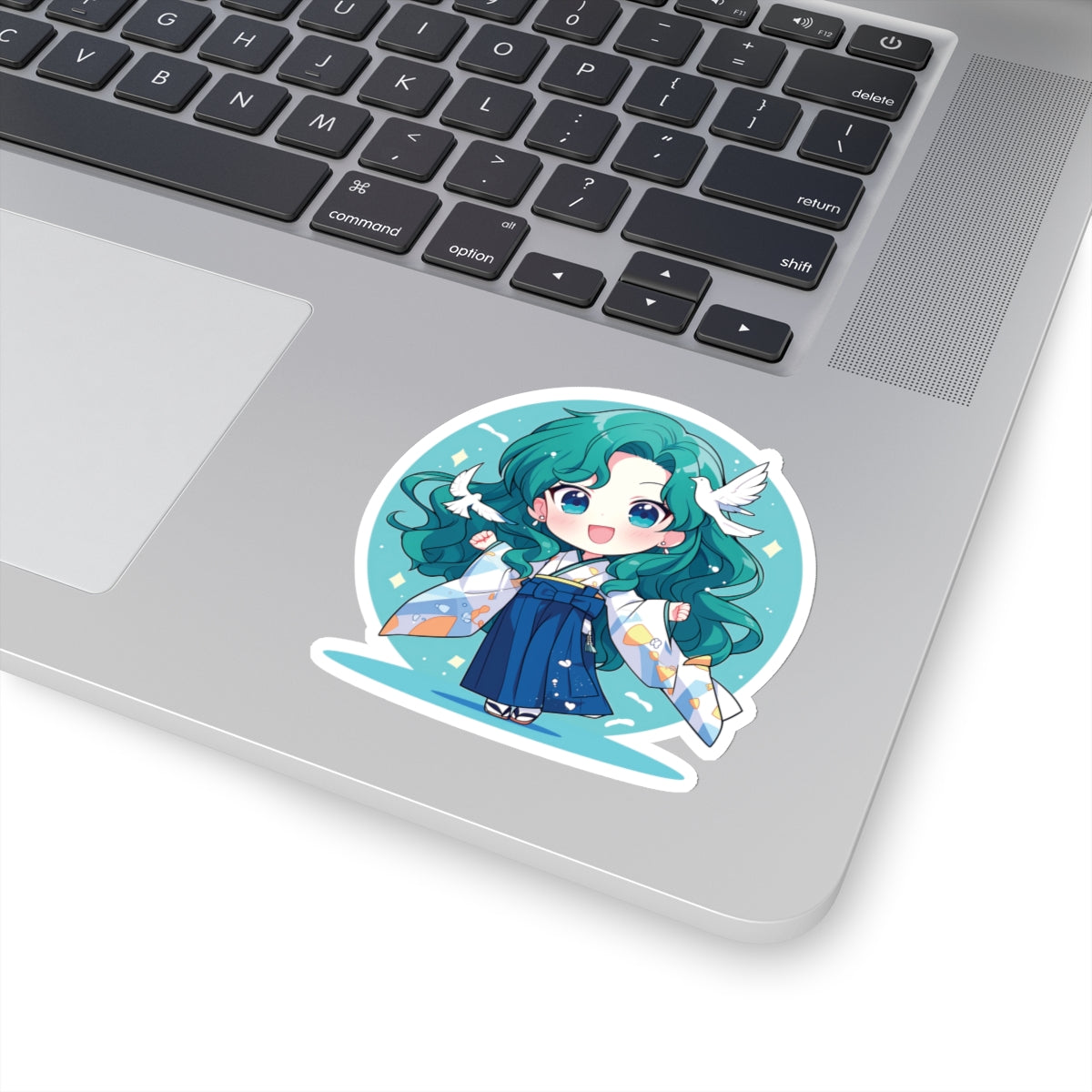 Michiru Kawaii Kimono Sticker