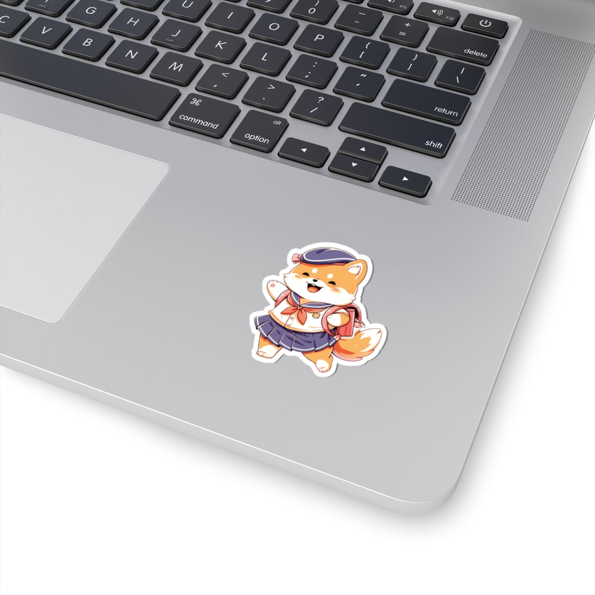 Shiba Inu Preppy Girl Sticker