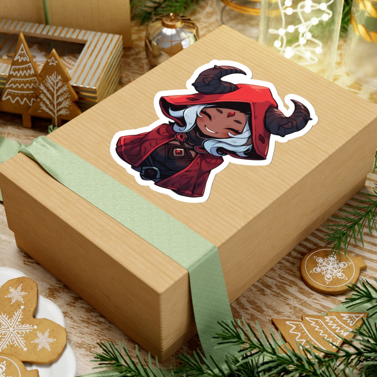 Tiefling Mage Sticker