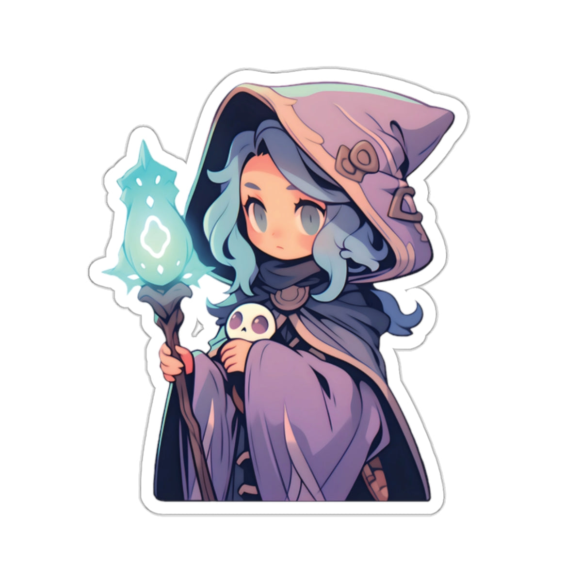 Mage Necromancer Sticker