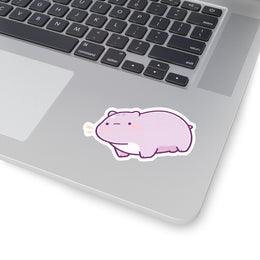 Cute Pastel Hippopotamus Sticker